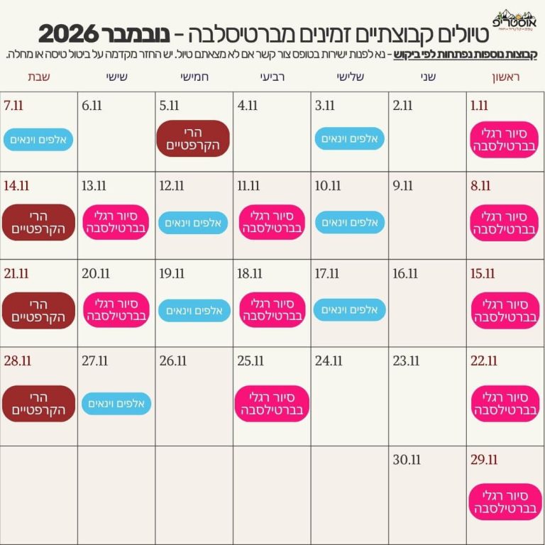 לוז נובמבר מברטיסלבה 2026